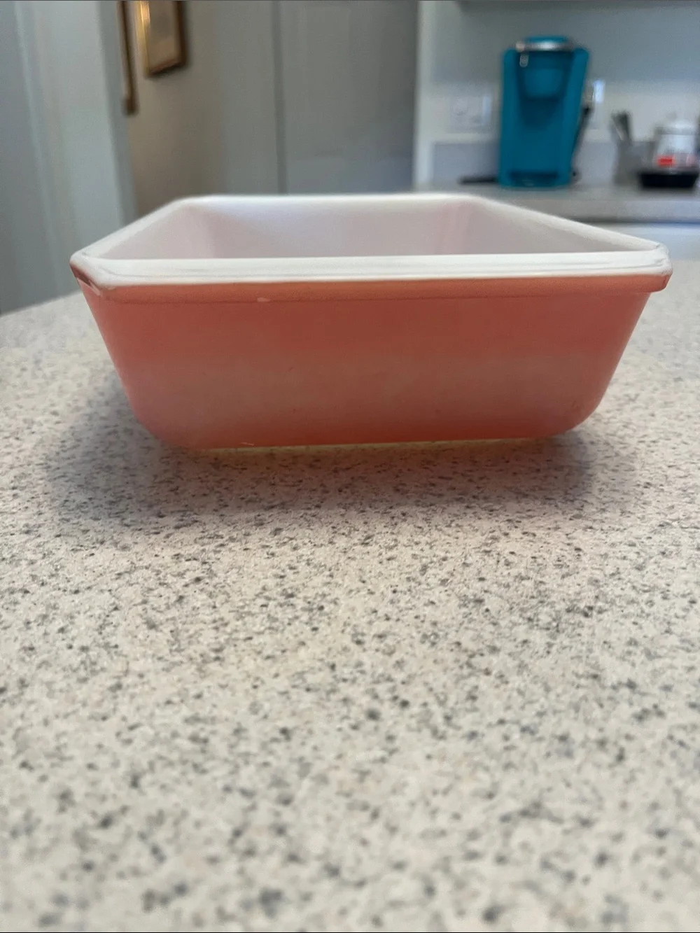 Pink Daisy Ceramic Baking Dish by Pyrex